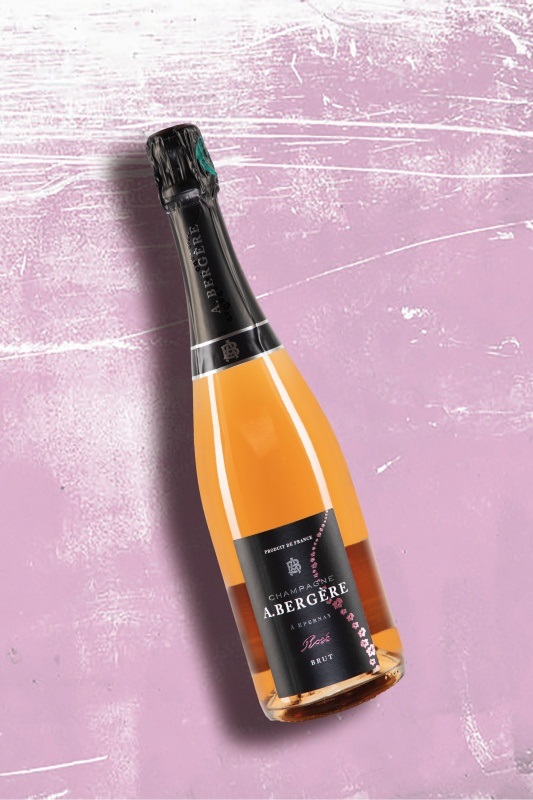 Rosé Brut Champagner, A. Bergeré